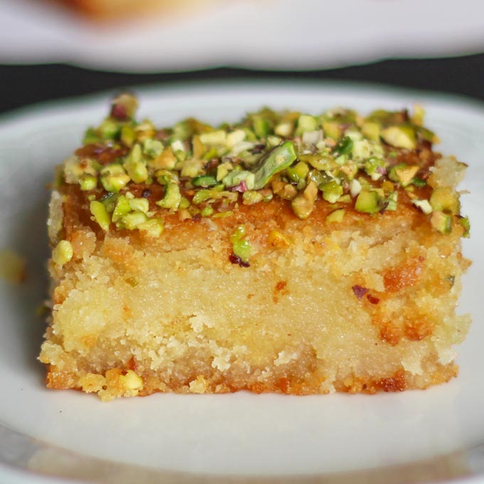 Revani Cake A Turkish Dessert Made With Semolina Expatriate Turkey